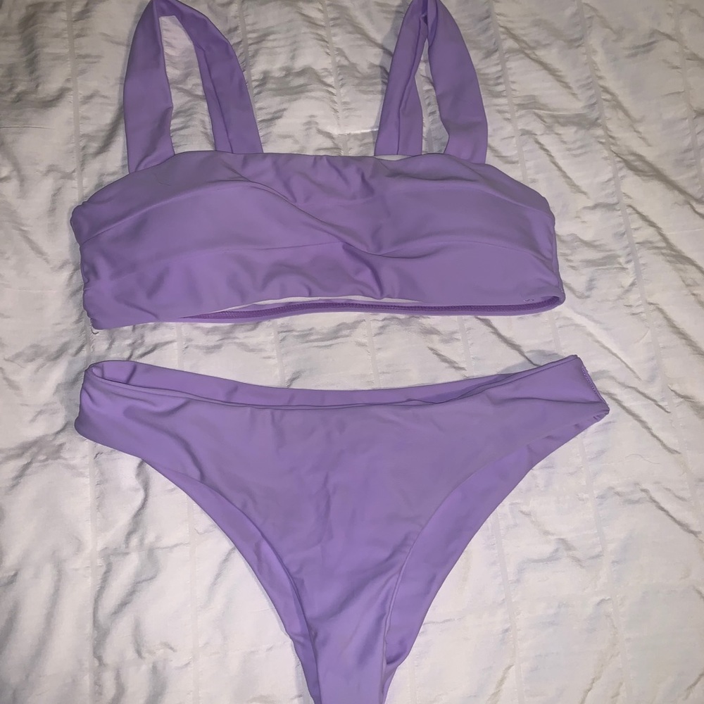 Shein purple bikini